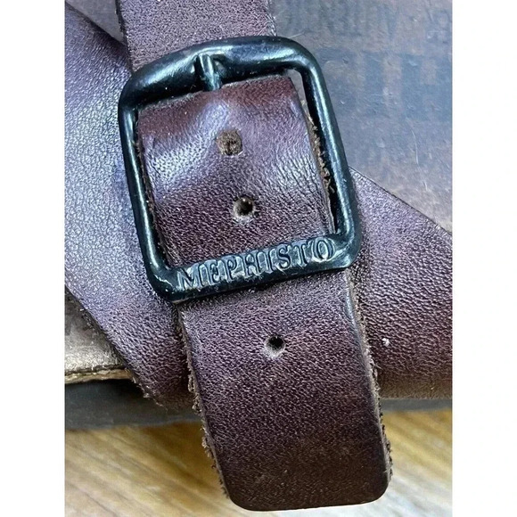 Mephisto Helen Desert Tan Grain Comfort Sandal Womens Size EUR 42 US 11 - Picture 3 of 11